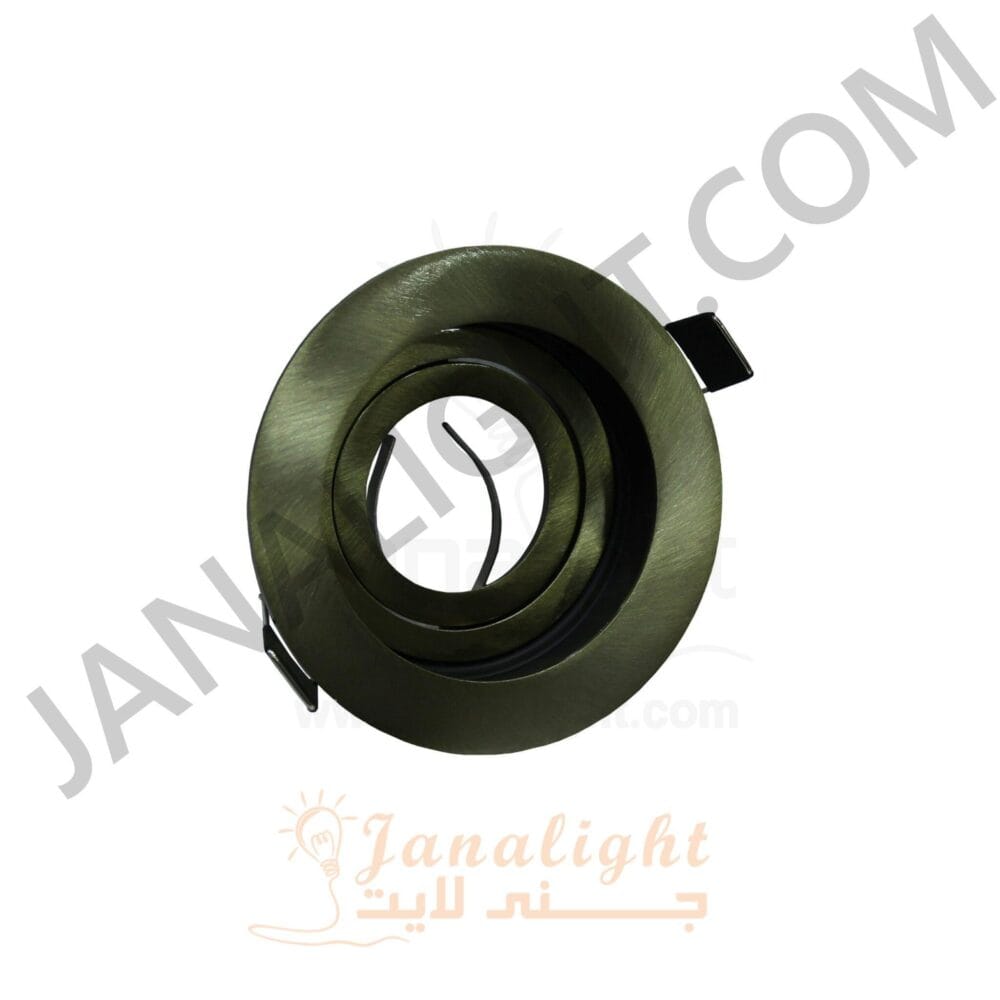 فريم جسم سبوت ميتال مدور غاطس اكسدية اسود AL 1680 Y 10337339